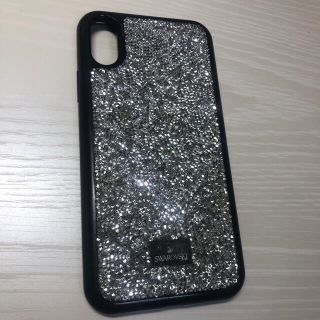 スワロフスキー(SWAROVSKI)のスワロフスキー　iPhoneX ケース(iPhoneケース)