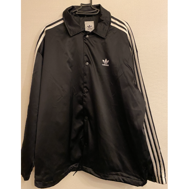 値下げ！常田大希着用　adidasサテンコーチジャケット　サイズO  XL