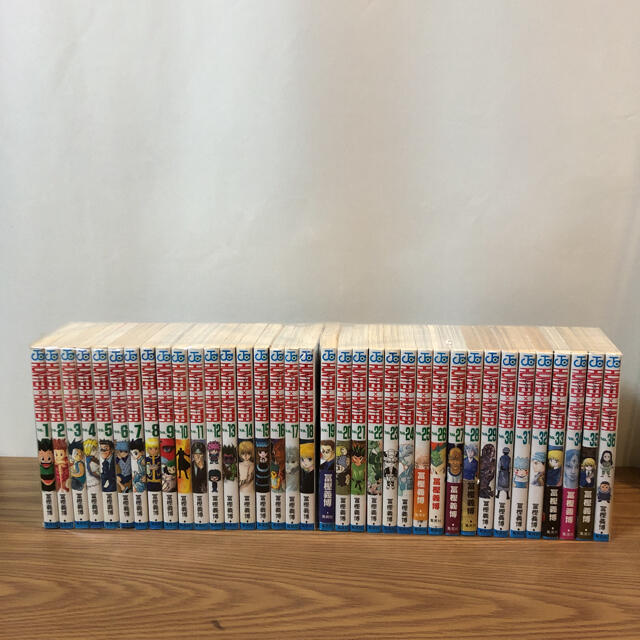 ハンターハンターHUNTER×HUNTER  1-36全巻セット エンタメ/ホビーの漫画(全巻セット)の商品写真