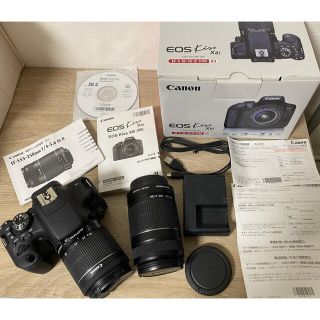 キヤノン(Canon)の【Canon】EOS kissX8i標準レンズキット&望遠ズームレンズ(その他)