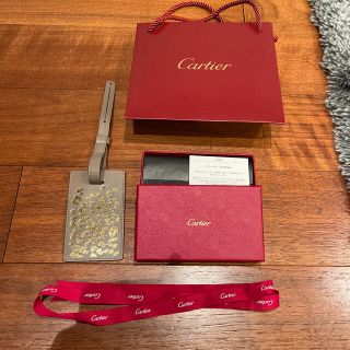 カルティエ(Cartier)のサニー⭐︎様専用　未使用非売品レCartierカルティエパンサーラゲージタグ(キーホルダー)