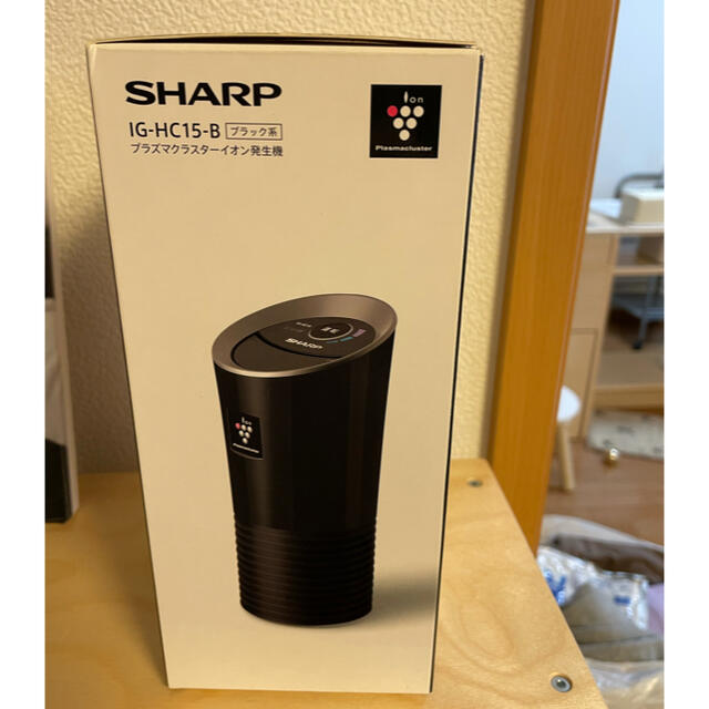 SHARP プラズマクラスター IG-HC15-B ブラック シャープ