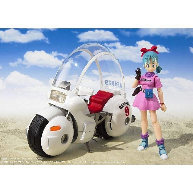 ドラゴンボール S.H.フィギュアーツ ブルマ&ブルマのバイクのセット