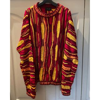 クージー(COOGI)の値下げ！　激レア　COOGI クージー　3Dニット　裏地風　菅田将暉着(ニット/セーター)