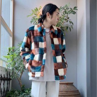 サスクワッチファブリックス(SASQUATCHfabrix.)のSasquatchfabrix FAKE FUR JACKET(ブルゾン)