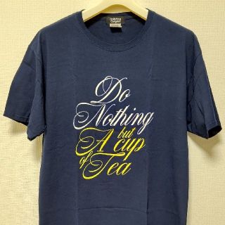 フラグメント(FRAGMENT)の【USED】DO Nothing Congress TシャツネイビーLサイズ(Tシャツ/カットソー(半袖/袖なし))