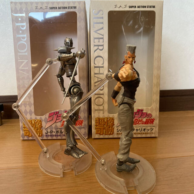 ジョジョの奇妙な冒険 彫像可動 ポルナレフ シルバーチャリオッツ