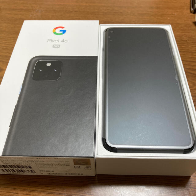 Google Pixel(グーグルピクセル)の【未使用新品】Google pixel 4a （5G）simフリー スマホ/家電/カメラのスマートフォン/携帯電話(スマートフォン本体)の商品写真