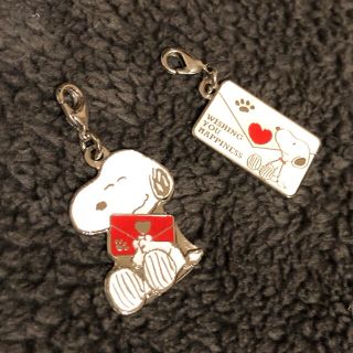 スヌーピー(SNOOPY)のusj スヌーピー　ラブレター  チャームセット(キーホルダー)