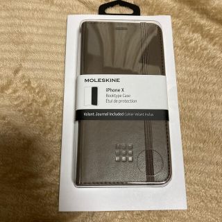 エレコム(ELECOM)のモレスキン　iPhoneX ブックタイプケース ブラウン 福袋(iPhoneケース)