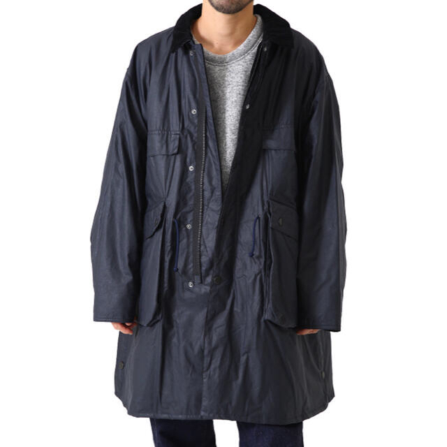 20AW kaptain sunshine × Barbour 38 Navy - nayaabhaandi.com