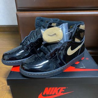 ナイキ(NIKE)のAIR JORDAN 1  メタリックゴールド　26.5cm(スニーカー)