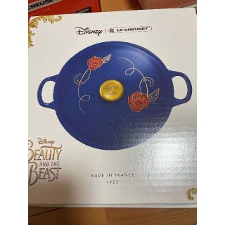 ルクルーゼ(LE CREUSET)の値下げ！ルクルーゼ マルミット 50個限定 ディズニー 美女と野獣 新品(鍋/フライパン)