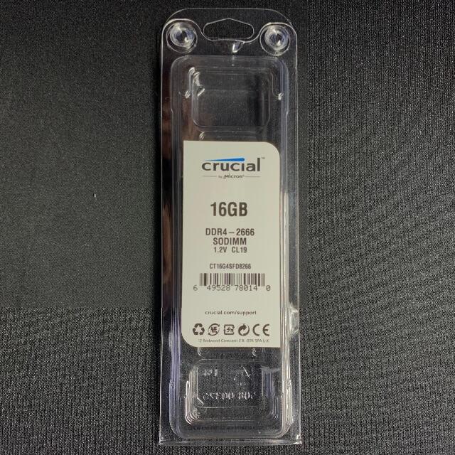 Crucial 16GB DDR4-2666 SODIMM 1