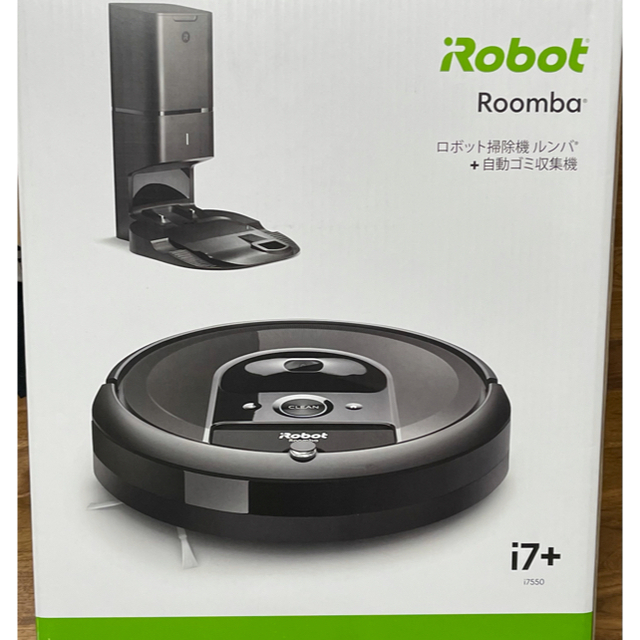 iRobot(アイロボット)のRoomba i7+ i7550 ほぼ未使用だが傷あり スマホ/家電/カメラの生活家電(掃除機)の商品写真