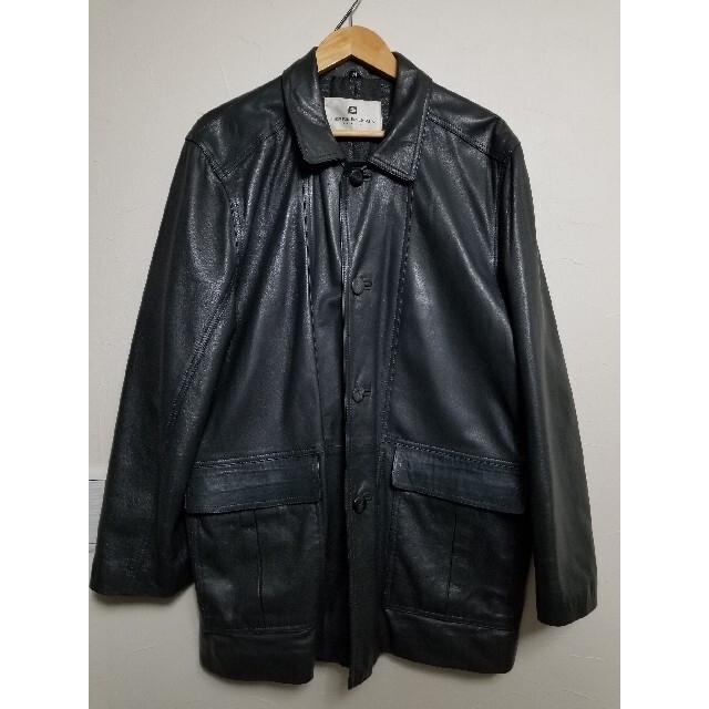 PIERRE BALMAIN ピエールバルマン 羊革　レザーコート　80s