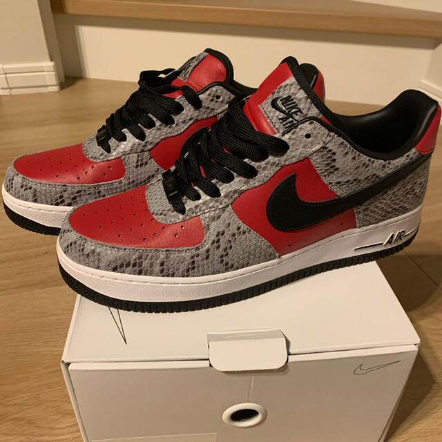 nike by you air force 1 supreme dunk 赤メンズ