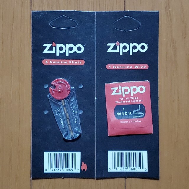 ZIPPO(ジッポー)のプロフ必読！ガ－ン！さん専用 ZIPPO フリント & ウィック 3セット メンズのファッション小物(タバコグッズ)の商品写真