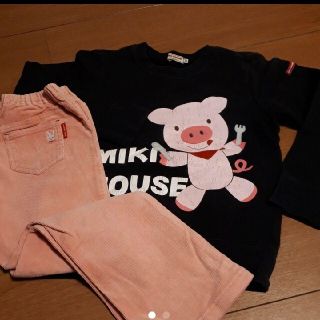 ミキハウス(mikihouse)のミキハウス★トレーナー&パンツ120㎝(パンツ/スパッツ)