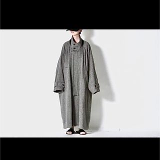 voaaov tumbler tweed long coatの通販 by Jun's shop｜ラクマ