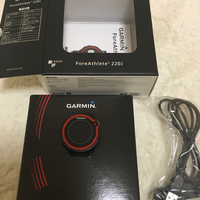 GARMIN(ガーミン)のガーミン220j スポーツ/アウトドアのランニング(その他)の商品写真