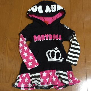 ベビードール(BABYDOLL)のBABYDOLL♔ボーダー×ドットワンピ(ワンピース)