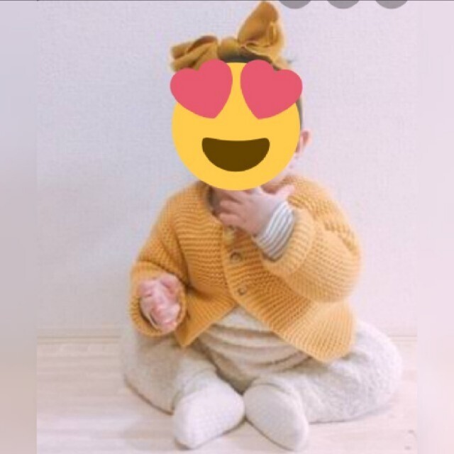 プチバトー　カーディガン キッズ/ベビー/マタニティのベビー服(~85cm)(カーディガン/ボレロ)の商品写真