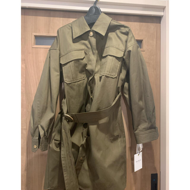 SNIDEL(スナイデル)のherlipto Belted Gabardine Cotton Jacket レディースのジャケット/アウター(その他)の商品写真