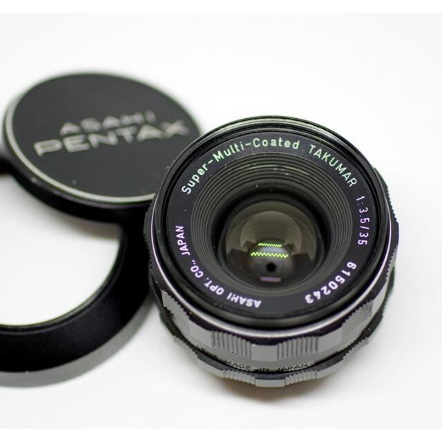 PENTAX(ペンタックス)のタクマーのスーパーマルチコーテッドタクマー35/1：35ｍｍです。Ｍ42マウント スマホ/家電/カメラのカメラ(レンズ(単焦点))の商品写真
