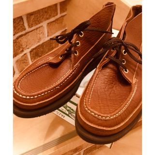 ラッセルモカシン(RUSSELL MOCCASIN)のラッセルモカシン　スポーティングクレーチャッカ  モカシン　新品　未使用品(スリッポン/モカシン)