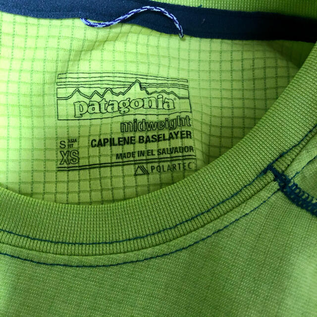 patagonia(パタゴニア)の【Patagonia】パタゴニア　キャプリーンミドルウェイトベースレイヤー メンズのトップス(Tシャツ/カットソー(七分/長袖))の商品写真