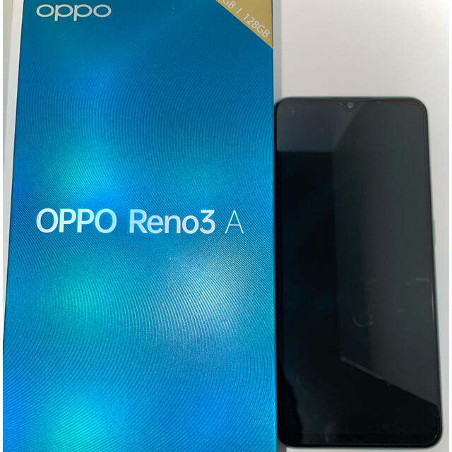 OPPO Reno 3A ホワイト ほぼ新品 simフリー モバイル