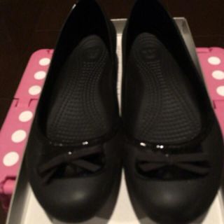 クロックス(crocs)のクロックス(crocs)☆フラット☆美品(バレエシューズ)