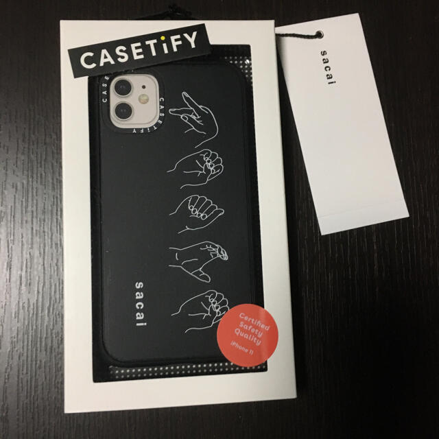 sacai(サカイ)のsacai×CASETiFY iPhone Case PEACE  新品未開封 スマホ/家電/カメラのスマホアクセサリー(iPhoneケース)の商品写真