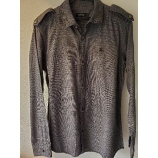 バーバリーブラックレーベル(BURBERRY BLACK LABEL)の専用！■美品　●騎士ボタン　メタルボタン　▼ボタンダウンシャツ(シャツ)