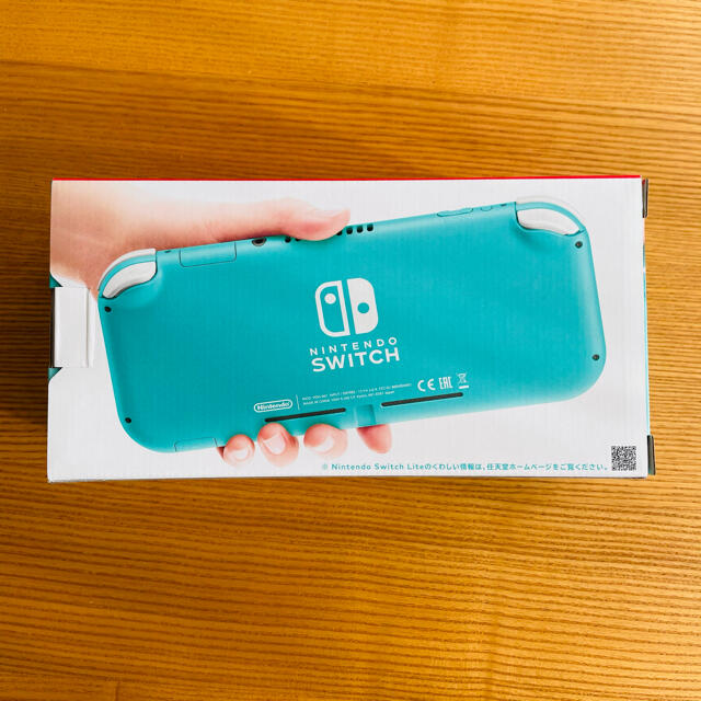 Nintendo Switch(ニンテンドースイッチ)の【新品未開封】 Nintendo Switch Lite ターコイズ 送料無料 エンタメ/ホビーのゲームソフト/ゲーム機本体(携帯用ゲーム機本体)の商品写真