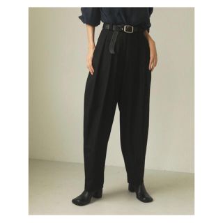 トゥデイフル(TODAYFUL)のtodayful ボトム 36 Finewool Tuck Trousers (カジュアルパンツ)