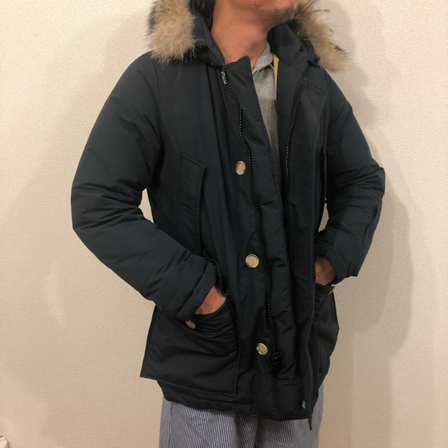 WOOLRICH(ウールリッチ)のウールリッチ　紺　SOPH.  WOOLRICH  Arctic  parka メンズのジャケット/アウター(ダウンジャケット)の商品写真