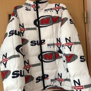 シュプリーム(Supreme)のsupreme  ny reversible puffy jacket(ダウンジャケット)