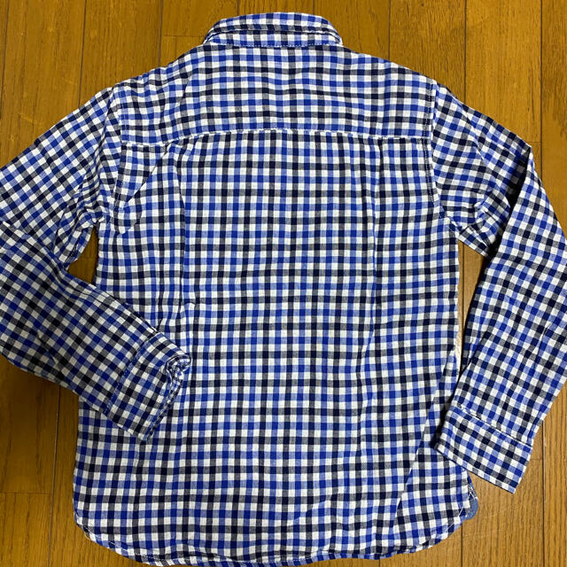 Right-on(ライトオン)のチェックシャツ　130 キッズ/ベビー/マタニティのキッズ服男の子用(90cm~)(ブラウス)の商品写真