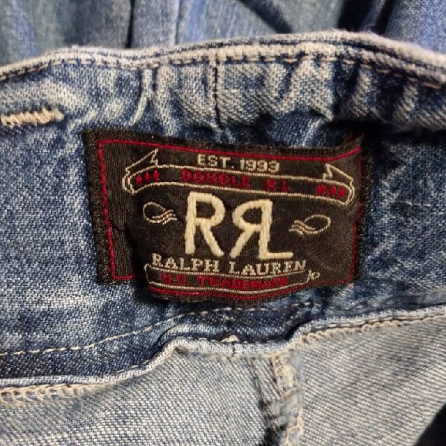 RRL - アメリカ製RRLデニムカーゴパンツ6ポケットラルフローレンポロ