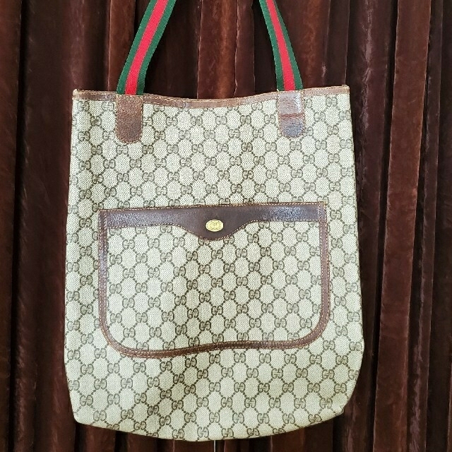 Gucci(グッチ)のGUCCIトートバッグ　オールドGUCCI レディースのバッグ(トートバッグ)の商品写真