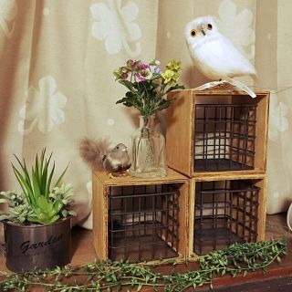 ウニコ(unico)のプエブコ PUEBCOバードオブジェ White Owl白フクロウ横向き(置物)