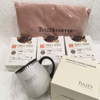 タリーズコーヒー(TULLY'S COFFEE)のタリーズ　2021 福袋　ブランケット　タンブラー　マグ　ドリップコーヒー 12(タンブラー)