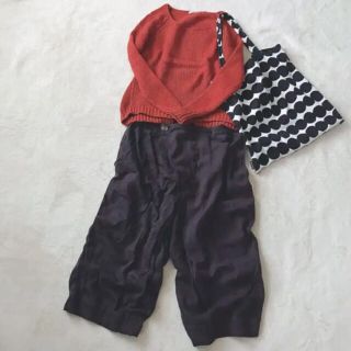 ネストローブ(nest Robe)の未使用　fu -au 　変形サーカスパンツ リネン　ネストローブ(カジュアルパンツ)