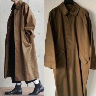 マルタンマルジェラ(Maison Martin Margiela)の【希少カラー】hed mayner ヘドメイナー トレンチコート オーバーサイズ(トレンチコート)