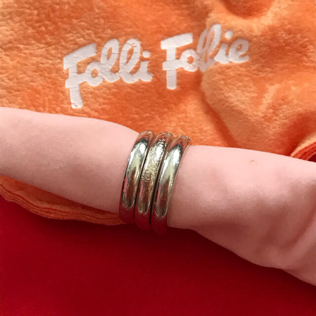 Folli Follie - フォリフォリ アクセサリー クローバー 三連 Folli Follie - フォリフォリ アクセサリー クローバー 三連