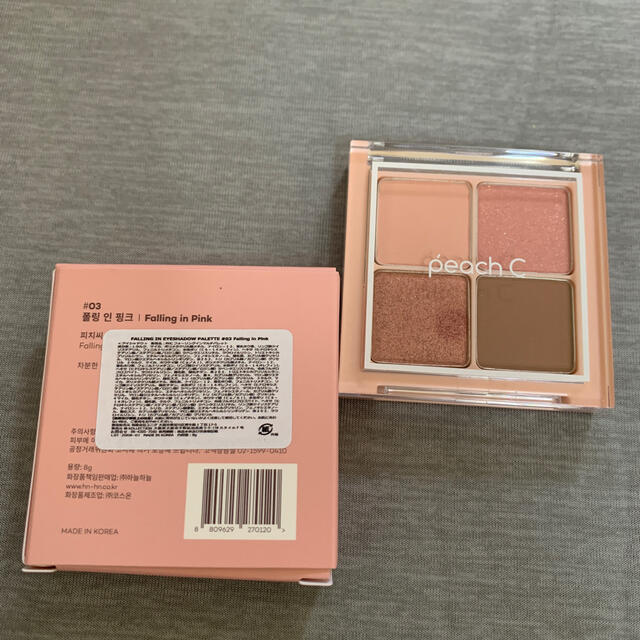 peach C ピンクアイシャドウ コスメ/美容のベースメイク/化粧品(アイシャドウ)の商品写真
