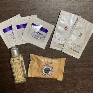 ロクシタン(L'OCCITANE)のサンプルセット　ロクシタン・ハトムギ化粧水・マーガレットジョセフィン(サンプル/トライアルキット)