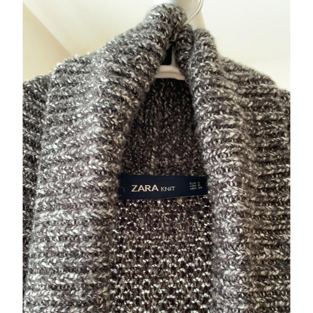 ZARA(ザラ)のZARAニットコート レディースのジャケット/アウター(ニットコート)の商品写真